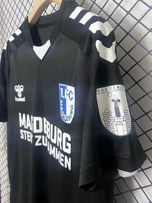 24-25 FC Magdeburg Black Special Edition Fans Soccer Jersey