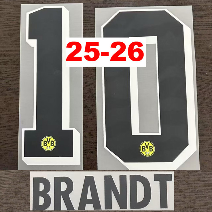 25-26 Dortmund Home Player Version Soccer Jersey