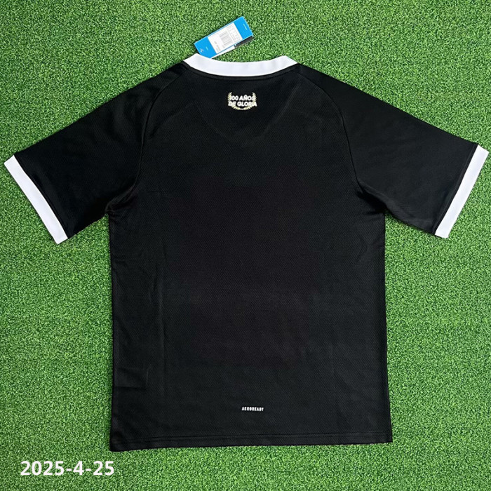 25-26 Colo-Colo 100th Anniversary Black Fans Soccer Jersey