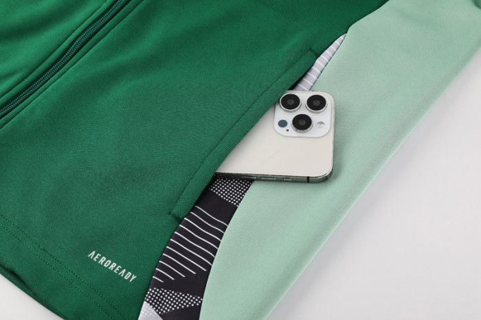 2024 AD Green Jacket Tracksuit #AJ18