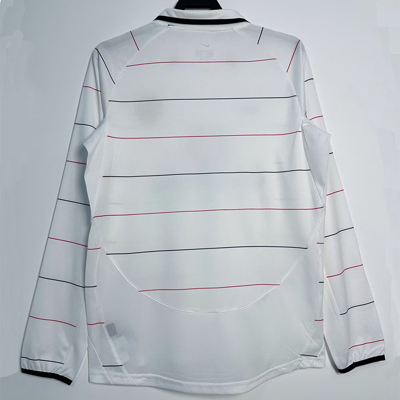 2003-2005 Man Utd Away Long Sleeve Retro Soccer Jersey (长袖)