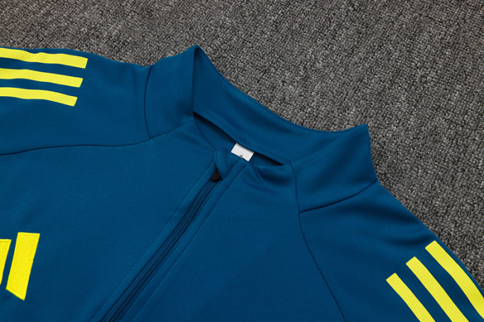 2025 AD Dark blue Half Pull Tracksuit #06(半拉链)