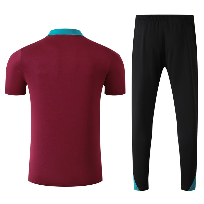 25-26 PSG Red Polo Tracksuit