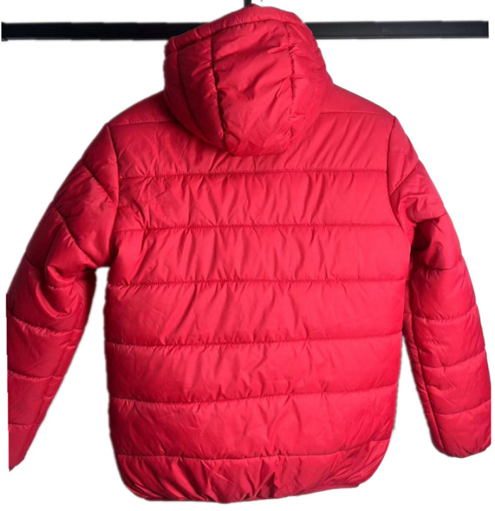 24-25 Man Utd Red Hooded Cotton Coat #棉衣