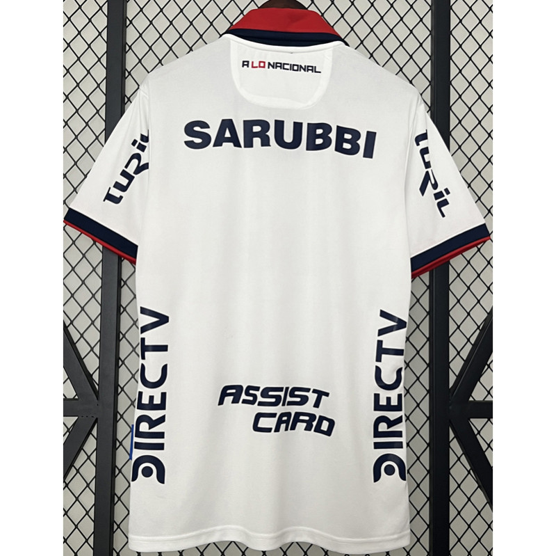 24-25 Club Nacional White Fans Soccer Jersey
