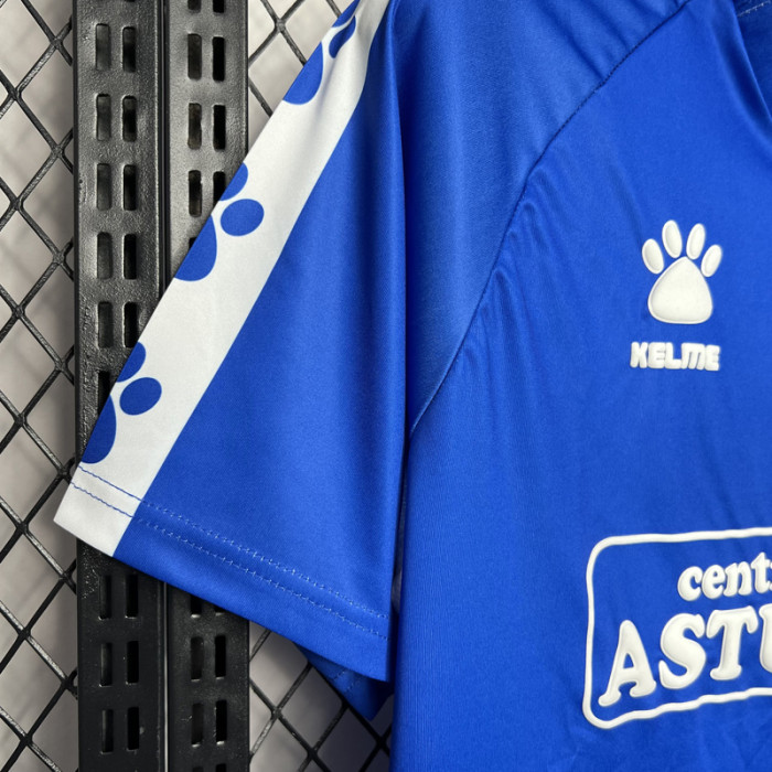 1990-1991 Real Oviedo Home Retro Soccer Jersey