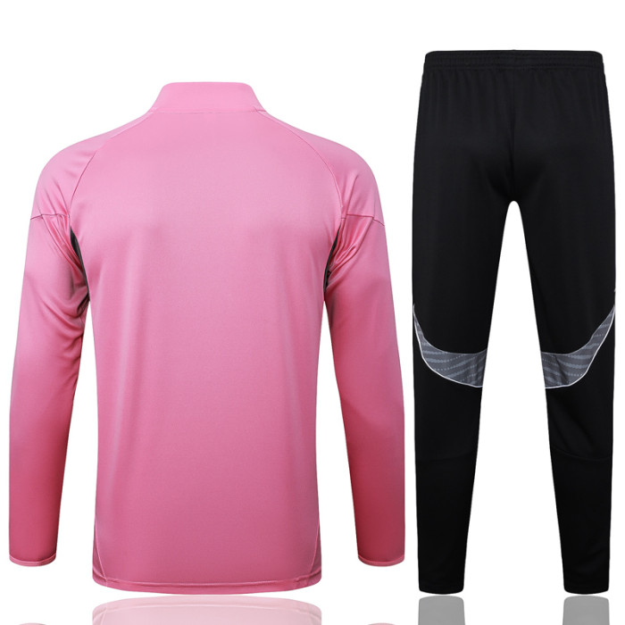 25-26 Inter Miami Pink Half Pull Tracksuit #B2523(半拉链)