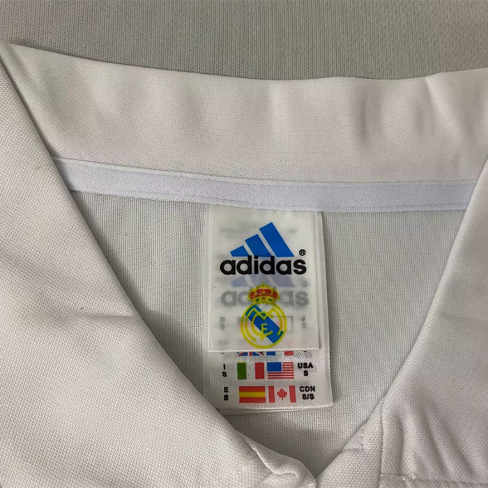 2002-2003 RMA Home Long Sleeve Retro Soccer Jersey (长袖)