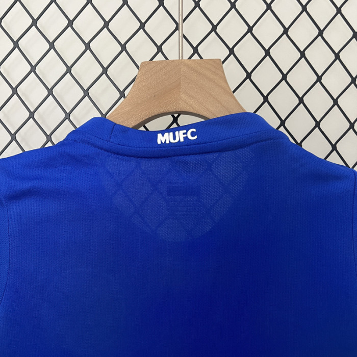 2008-2009 Man Utd Away Kids Retro Soccer Jersey