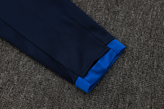 25-26 NK Royal blue Half Pull Tracksuit #08 (半拉链)