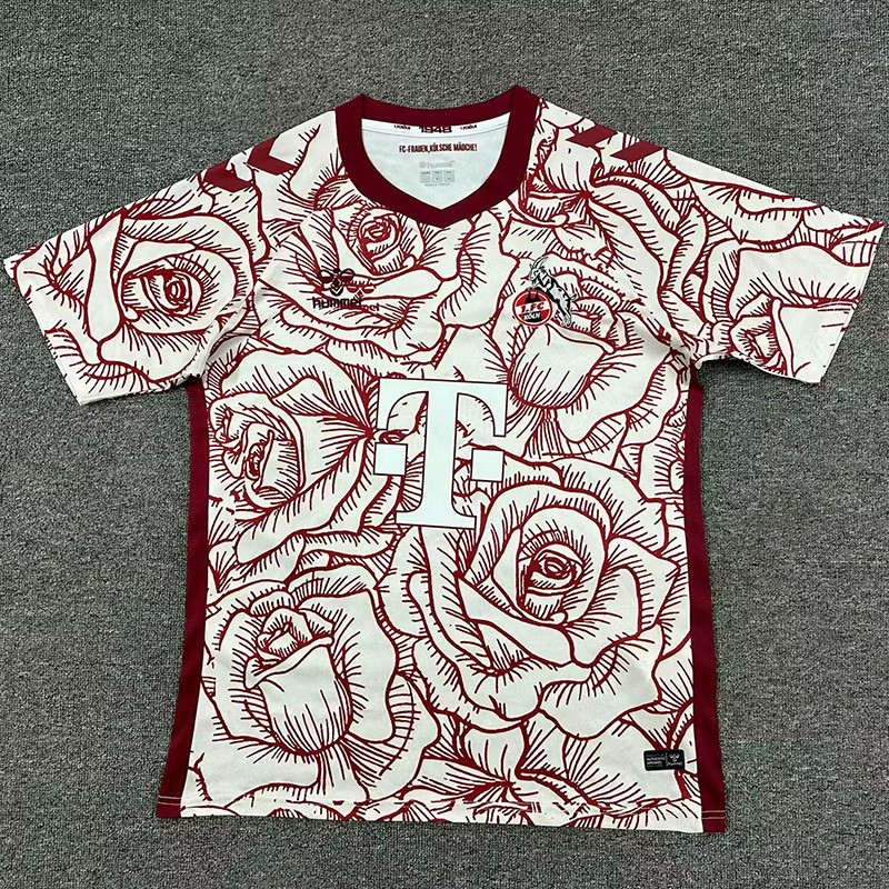 24-25 Cologne Brown Red Special Edition Fans Soccer Jersey