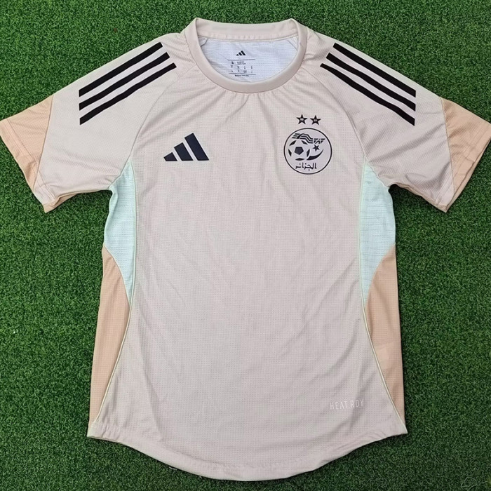 25-26 Algeria Khaki Player Version Training shirts #A38卡其