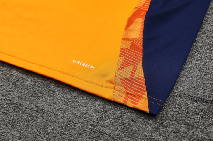 2024 AD Orange Tank top and shorts suit