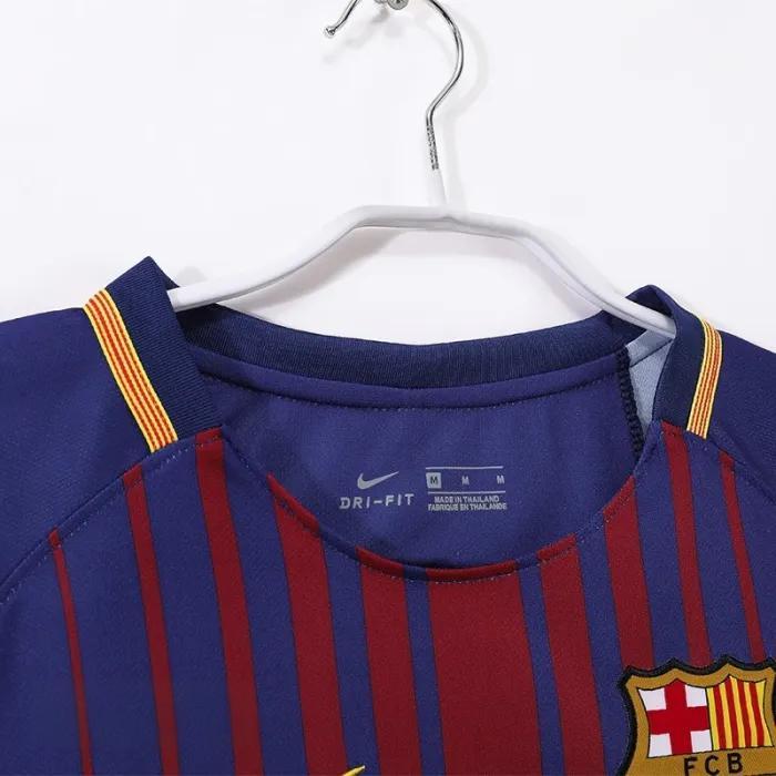 2017-2018 BAR Home Long Sleeve Retro Soccer Jersey (长袖)