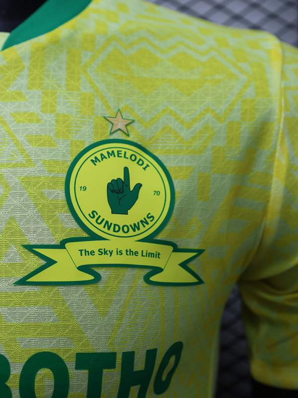 24-25 Mamelodi Sundowns Home Player Version Soccer Jersey