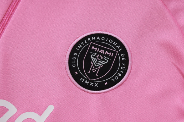 25-26 Inter Miami Pink Half Pull Tracksuit #B2523(半拉链)