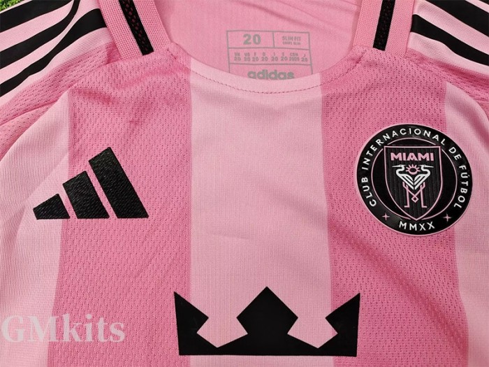 25-26 Inter Miami Away Kids Player Version Soccer Jersey (球员童装)