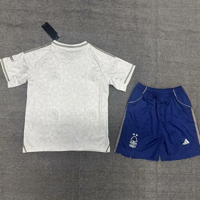 25-26 Nottingham Forest Away Kids Soccer Jersey