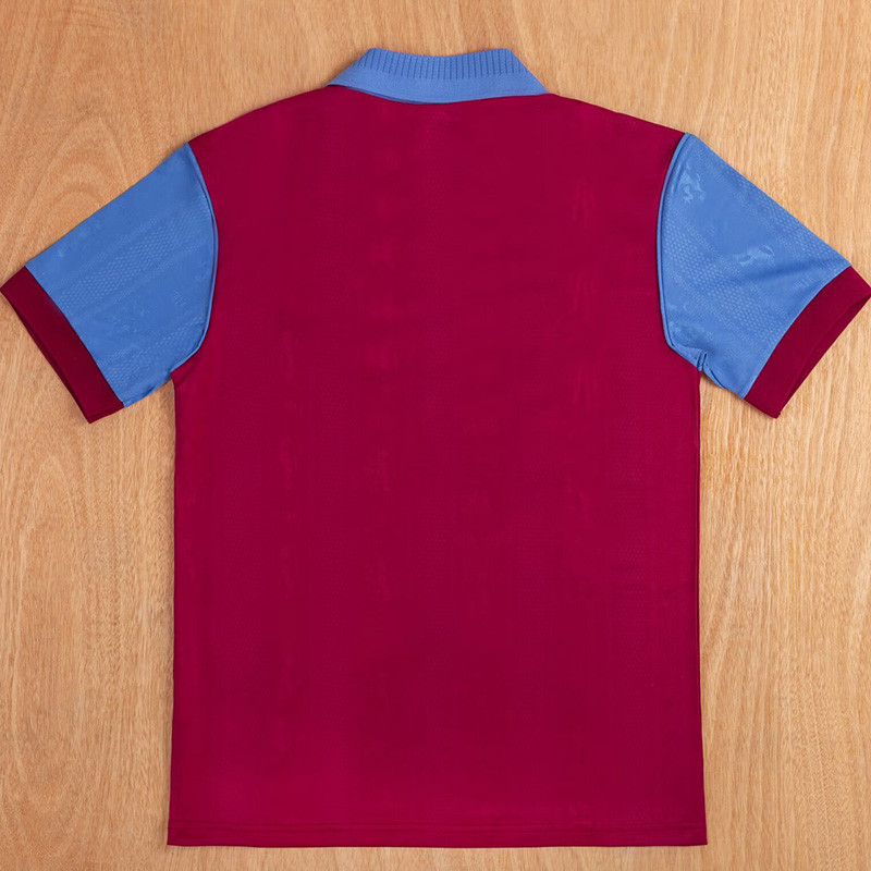 1995-1997 Aston Villa Home Retro Soccer Jersey