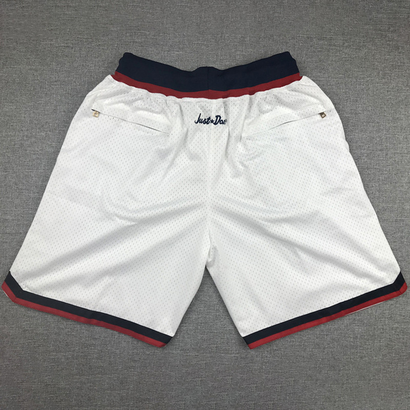 Bullets White City Edition Top Quality NBA Pocket Pants * 奇才队