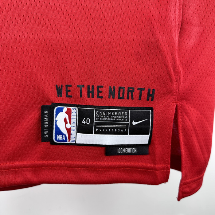 22-23 Raptors BARRETT #9 Red Top Quality Hot Pressing NBA Jersey