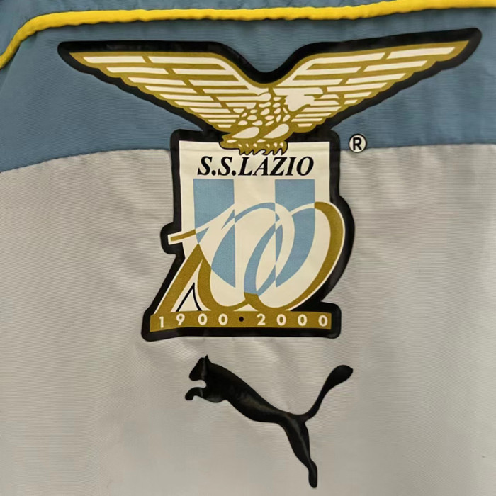 24-25 Lazio Blue & White Double Sided Windbreaker (双面风衣)