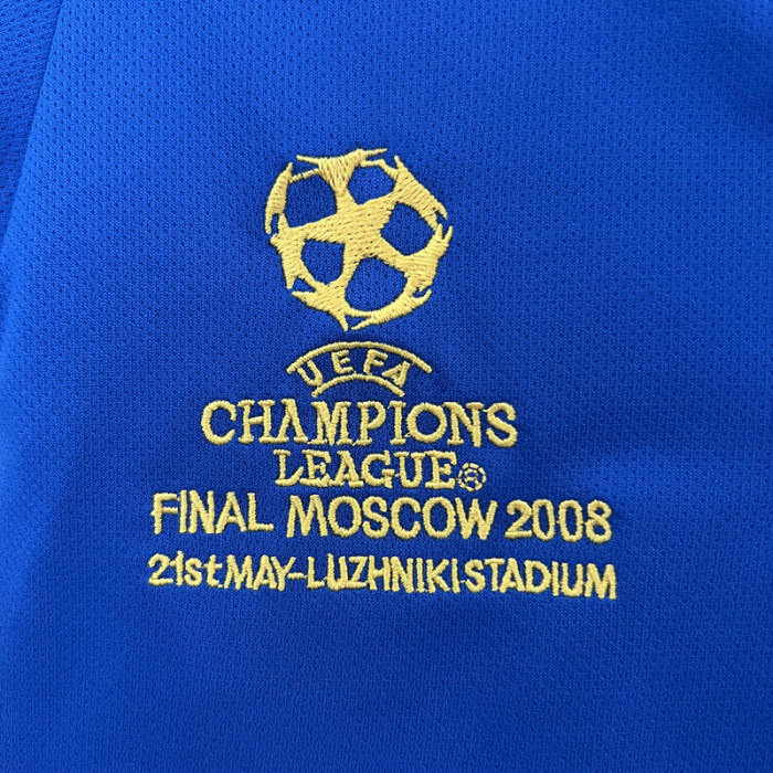 2008-2009 CHE Home Kids Retro Soccer Jersey (带决赛字)