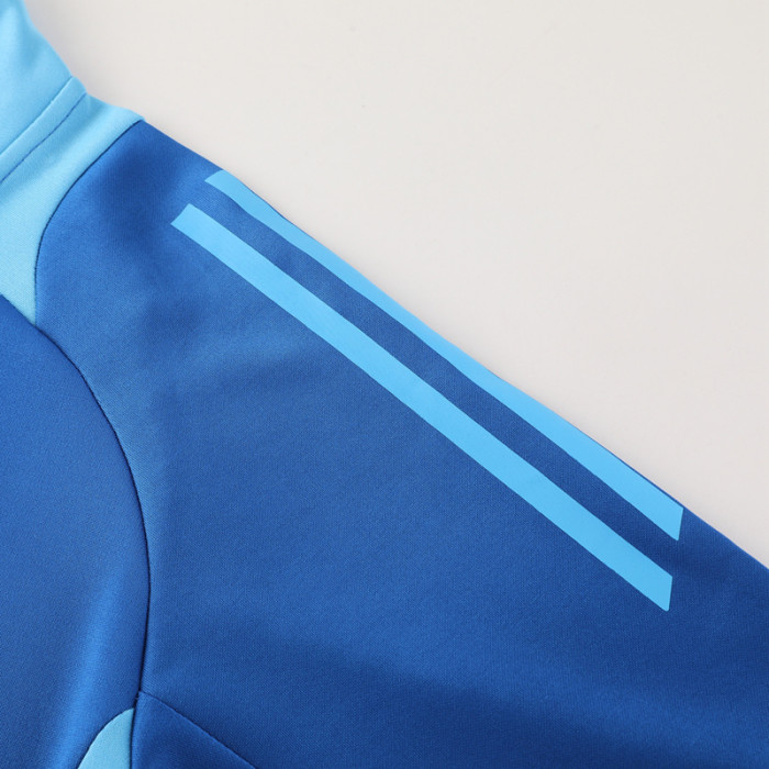 2024 AD Fancy Blue Jacket Tracksuit #AJ18