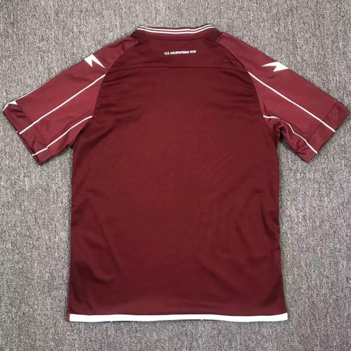 24-25 Salernitana Home Fans Soccer Jersey