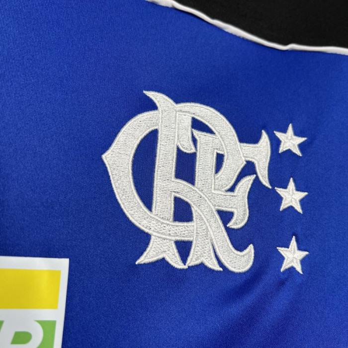 1999 Flamengo Blue GoalKeeper Retro Soccer Jersey