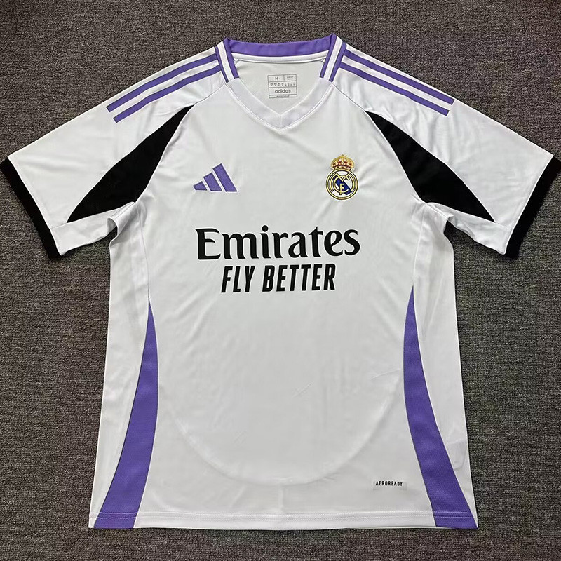 25-26 RMA White Purple Fans Training Shirts