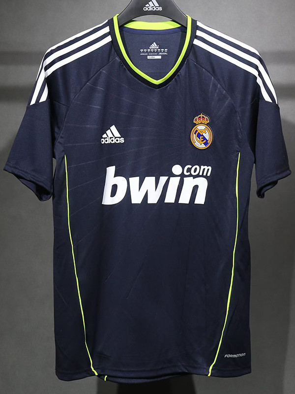 2010-2011 RMA Away Player Version Retro Soccer Jersey