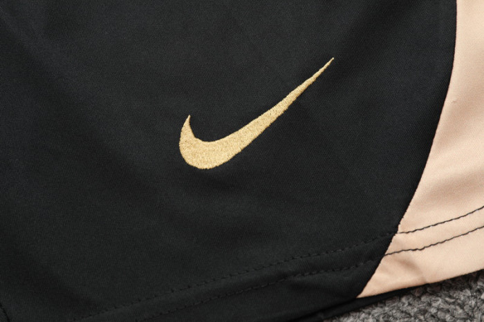 2024 NK Black Training Short Suit
