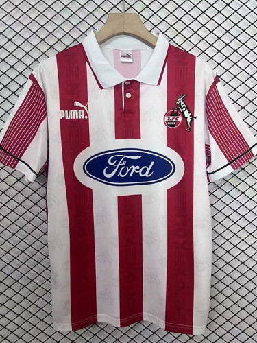 1995-1996 Cologne Home Retro Soccer Jersey