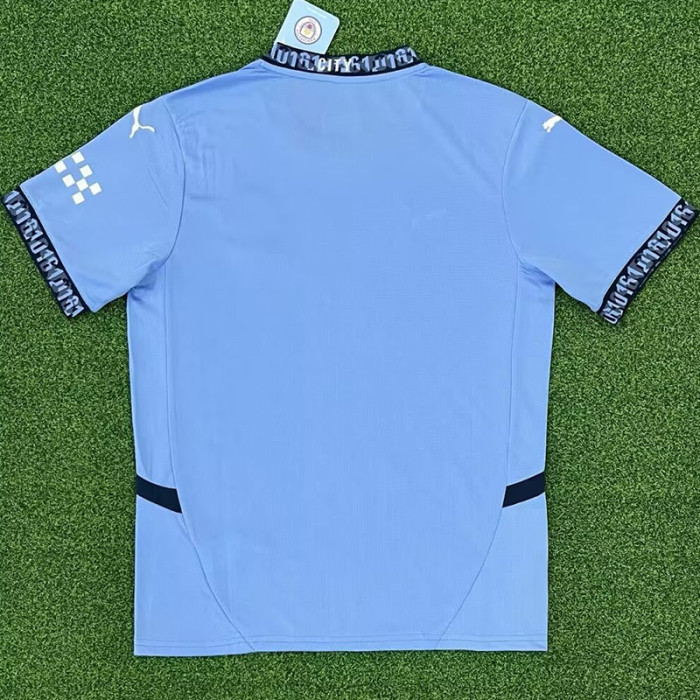 24-25 Man City Home 1:1 Fans Soccer Jersey