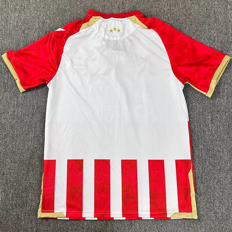 24-25 Crvena Zvezda Home Fans Soccer Jersey *红星队