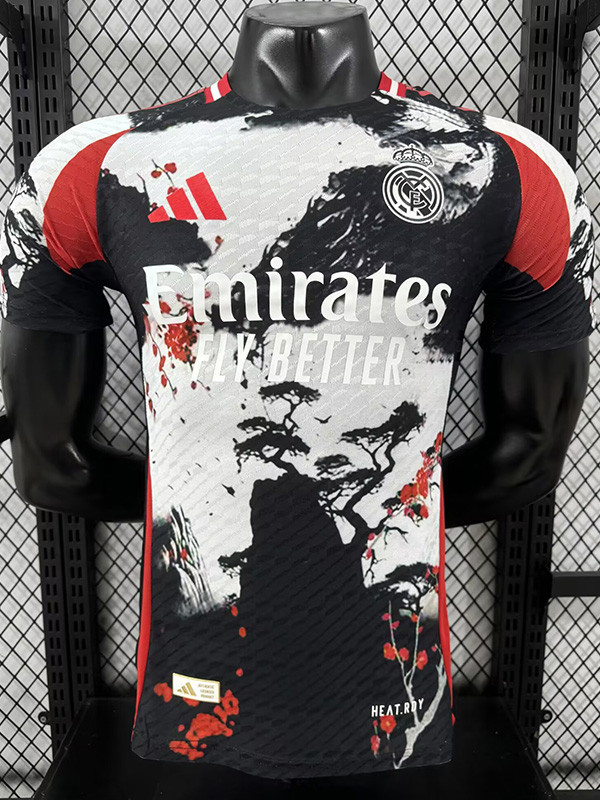 25-26 RMA Black Red Special Edition Player Version Training Shirts