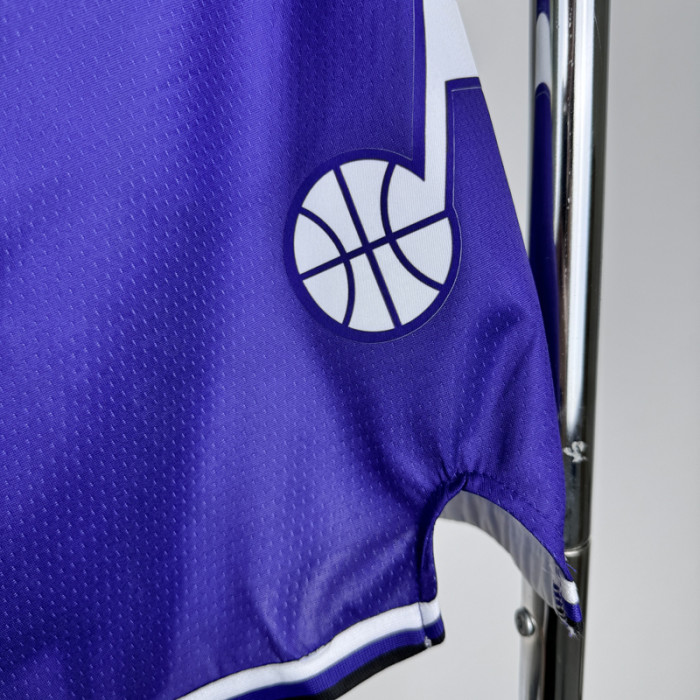 23-24 JAZZ Purple City Edition Top Quality NBA Pants