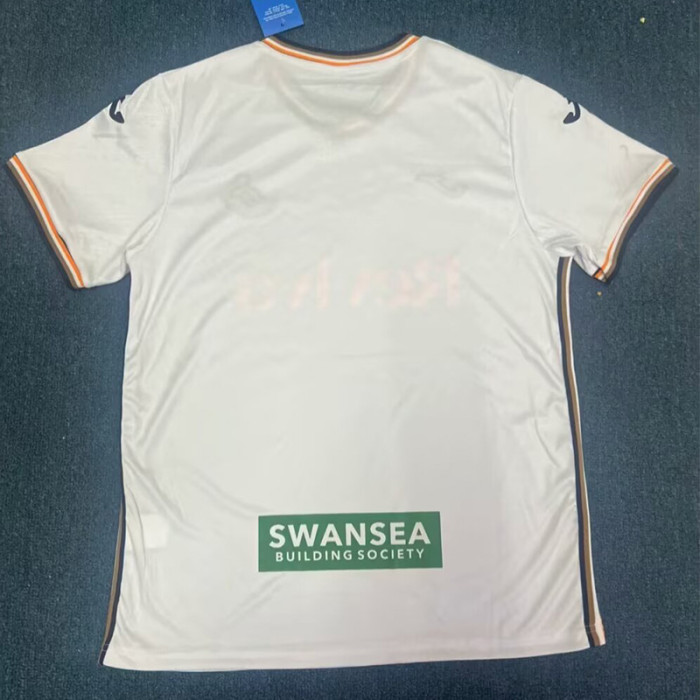 24-25 Swansea City Home Fans Soccer Jersey