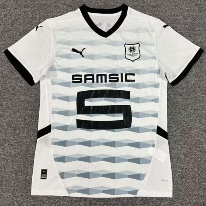 24-25 Stade Rennais Away Fans Soccer Jersey