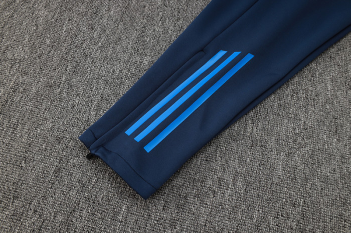 24-25 Nottingham Forest Royal blue Kids Half Pull Tracksuit (童装)(半拉链)