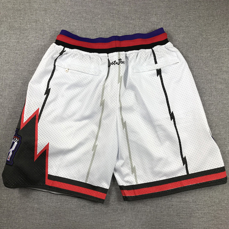Raptors White City Edition Top Quality NBA Pocket Pants *猛龙