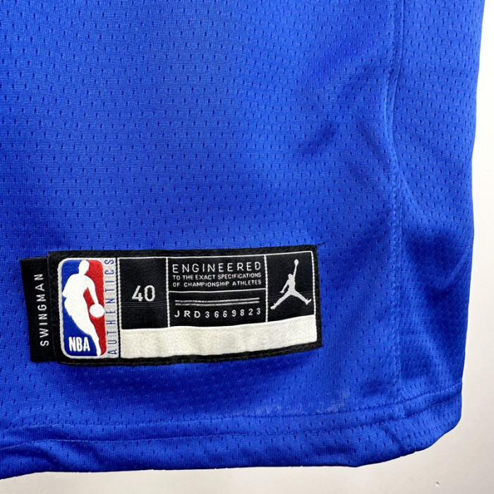 21-22 KNICKS ROSE #4 Blue Top Quality Hot Pressing NBA Jersey (Trapeze Edition) 飞人版