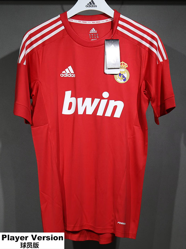 2011-2012 RMA Away Player Version Retro Soccer Jersey（ 球员）