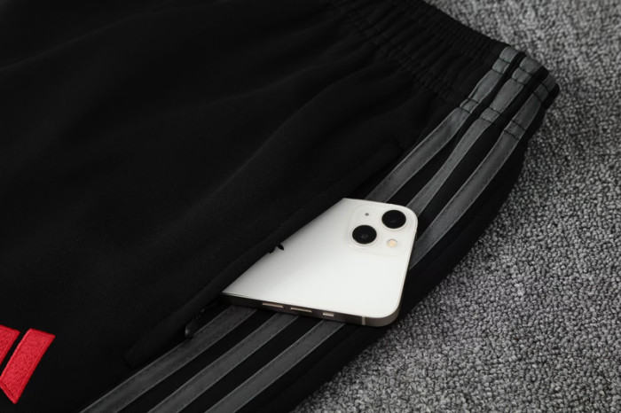 2025 AD Black Jacket Tracksuit #2313
