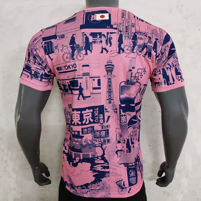 2024 Japan Pink Special Edition Fans Soccer Jersey 粉色东京