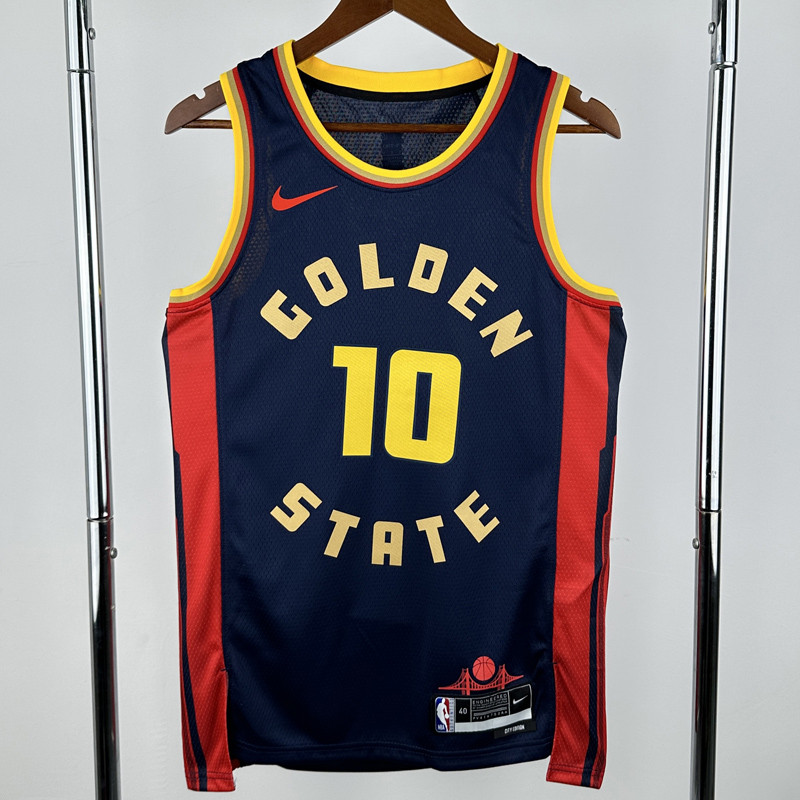 24-25 WARRIORS BUTLERIII #10 Royal blue City Edition Top Quality Hot Pressing NBA Jersey