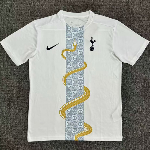 25-26 TOT White Limited Edition Fans Soccer Jersey 蛇