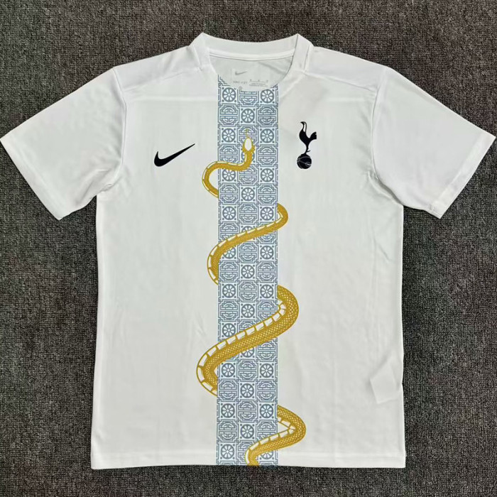 25-26 TOT White Limited Edition Fans Soccer Jersey 蛇