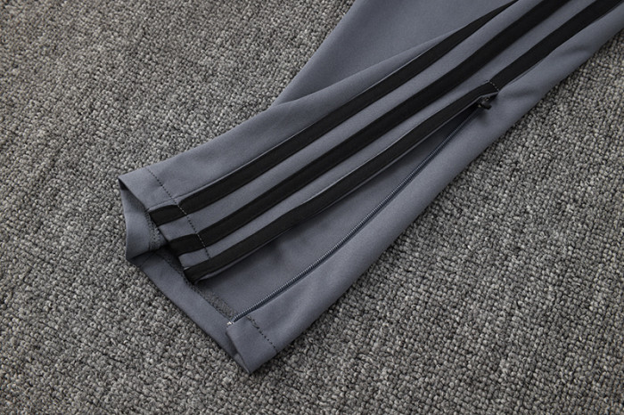 2025 AD Grey Half Pull Tracksuit #07(半拉链)
